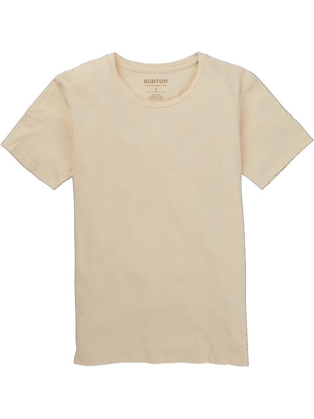 Burton Women’s Classic Short Sleeve Tee XS Crème Brûlée